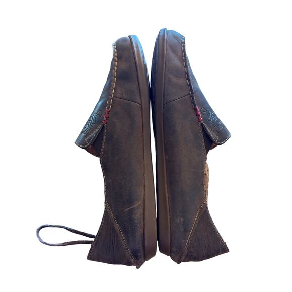 Olukai Women’s Nohea Nubuck Loafers, brown, size 10 - Picture 5 of 8